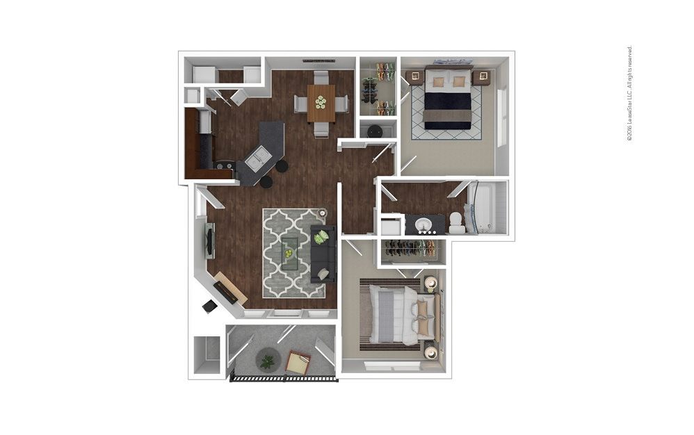 The Belmont floor plan